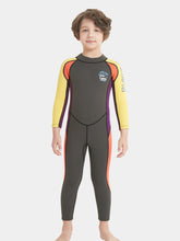 DIVE & SAIL One Piece 2.5MM Long Sleeve Snorkeling Wetsuit for Boys